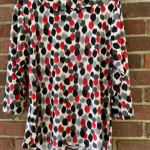 Polka Dot 3/4 Sleeve Rafella Studio - Picture 5 of 7